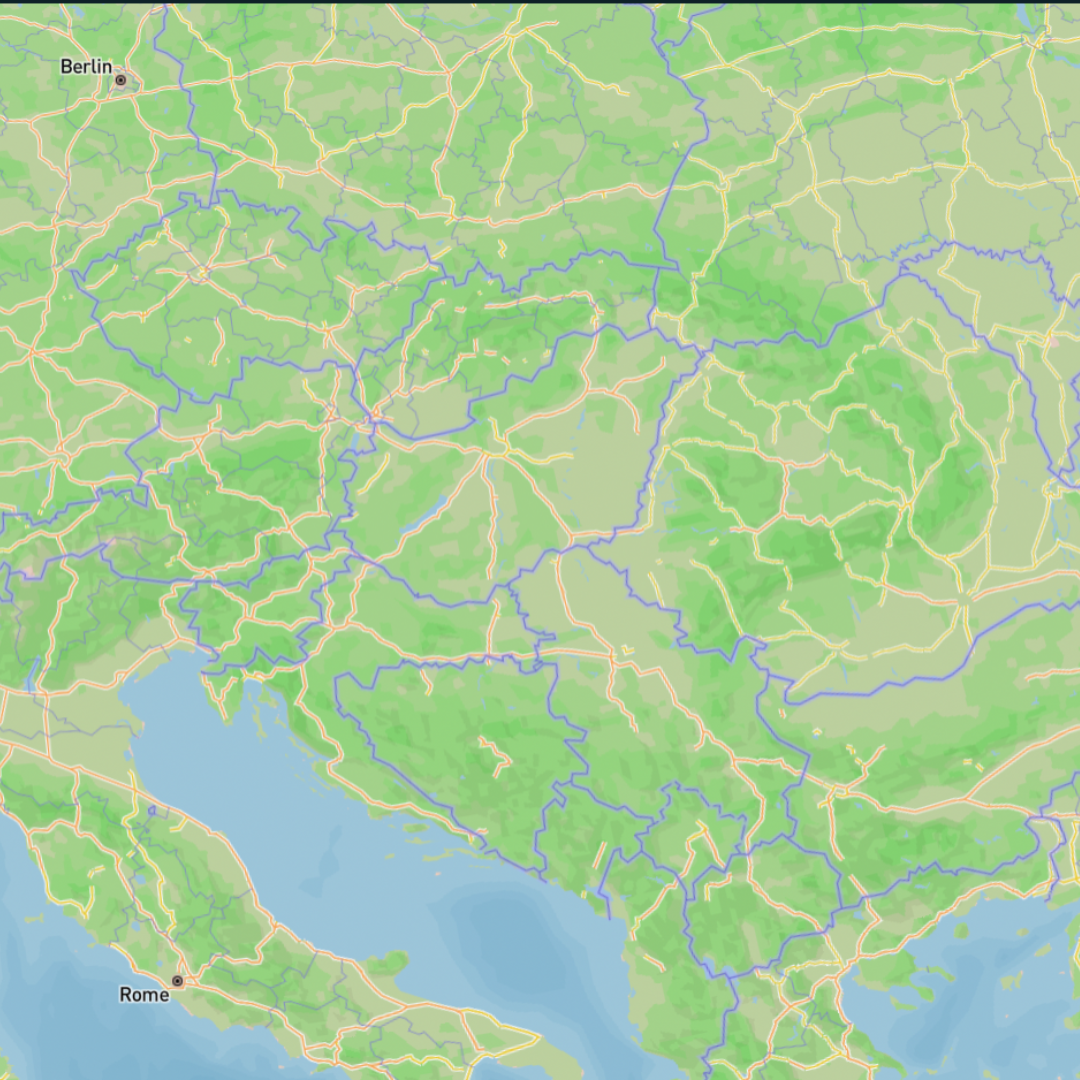 Then I went to Europe, where I located my home country and said to myself, 'Let's check it out and see how it looks up close.